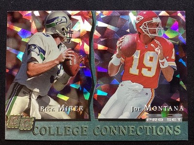 1993 Pro Set-College Connections Joe Montana/Rick Mirer #CC8