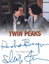 2025 Twin Peaks Lady Log Chronicles Dual Autograph Card  Beymer and Fenn