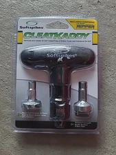 Sealed SoftSpikes Cleat Kaddy Golf Shoe Spikes Install Removal Tool Golfer Gift