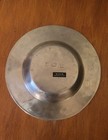 VTG ITALIAN PEWTER SILVER CATCHALL FRUIT BOWL JEWELRY DISH  8 " D × 1.5" H — photo 9