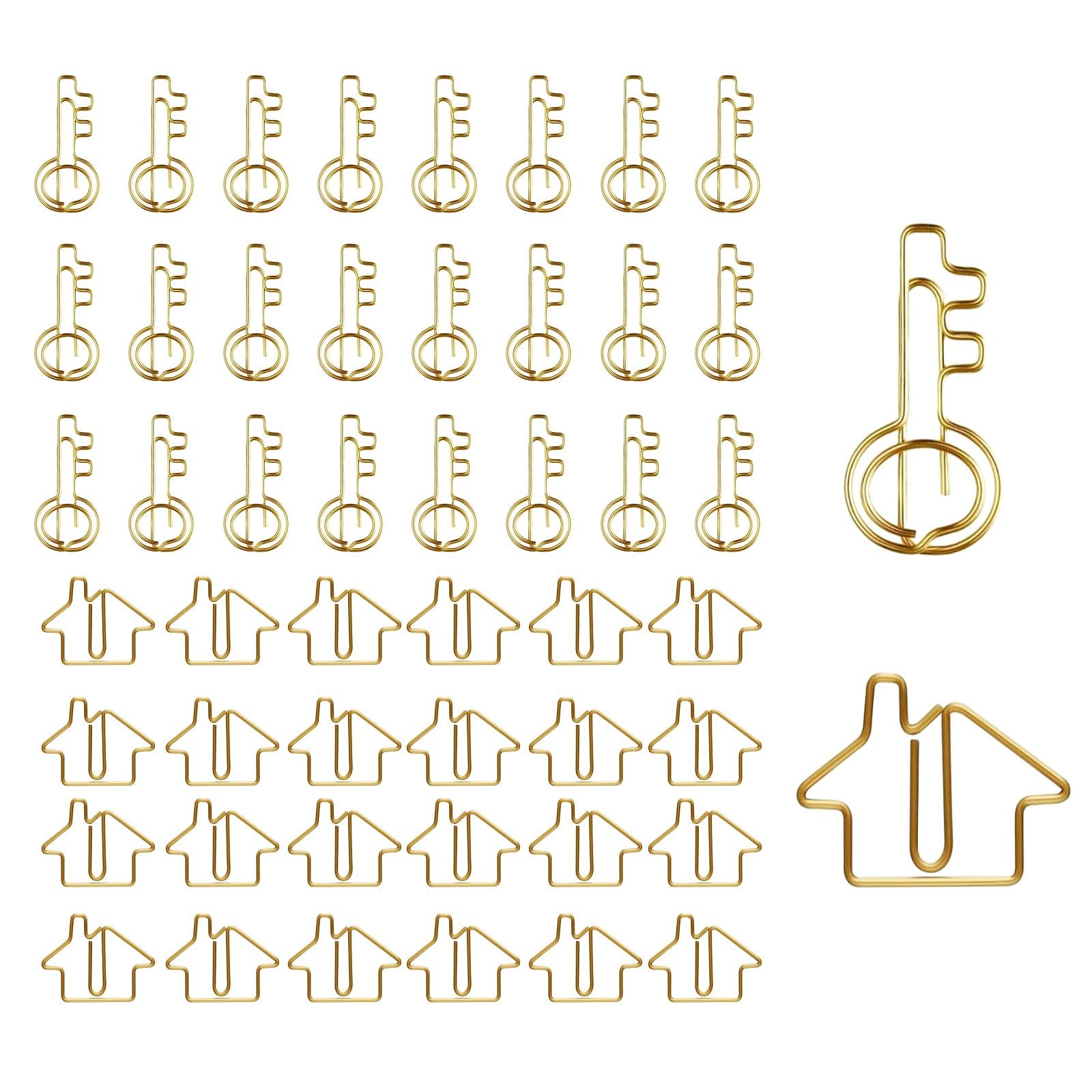 Trombones originaux maison et de clé : kit d'organisation créative pour bureau et bullet journal