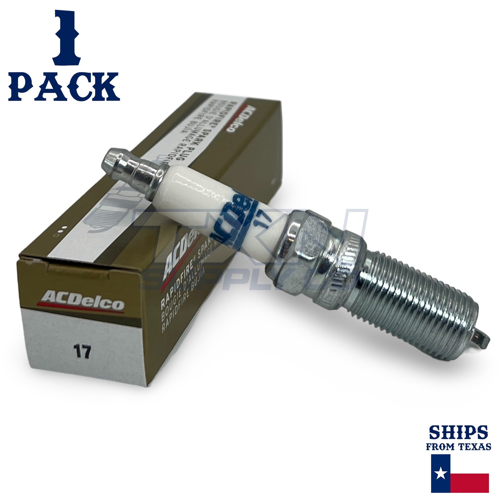 1 Pack GM ACDelco #17 RAPIDFIRE Platinum Spark Plug