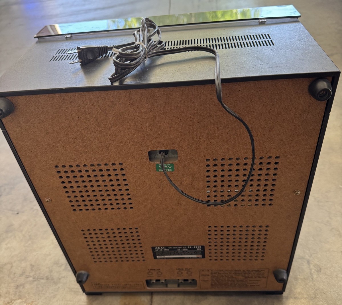Akai GX-266D Reel to Reel Tape Deck – GX Heads – Tested – Works