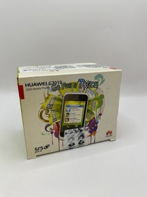 Huawei G7010 Schwarz O2 Netzwerk Dual SIM 32MB 2,8'' 1,3MP Handy Originalverpackt