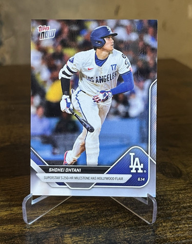 Topps 2025 Topps Now Shohei Ohtani #298 Los Angeles Dodgers