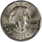 1999-D Susan B Anthony Dollar — photo from another recent sale