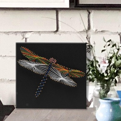 DIY Vintage String Art Kits Für Kinder Weihnachtsgeschenk - Libellenmuster
