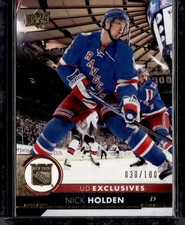 2017-18 Upper Deck Series 1 Nick Holden UD Exclusives /100