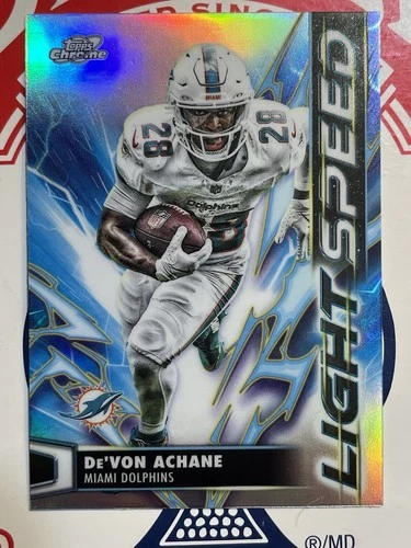 2025 Topps Cosmic Chrome De'Von Achane Base (RAW)
