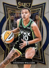 2025 Panini WNBA Select #23 Courtney Williams Minnesota Lynx
