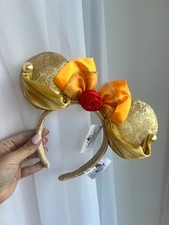 Brand New Minnie Mouse Belle Beauty Ears Disney Disneyland Disneyworld Mickey
