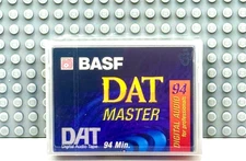 DAT  BASF DAT MASTER  94     DIGITAL AUDIO TAPE (1)  (SEALED)