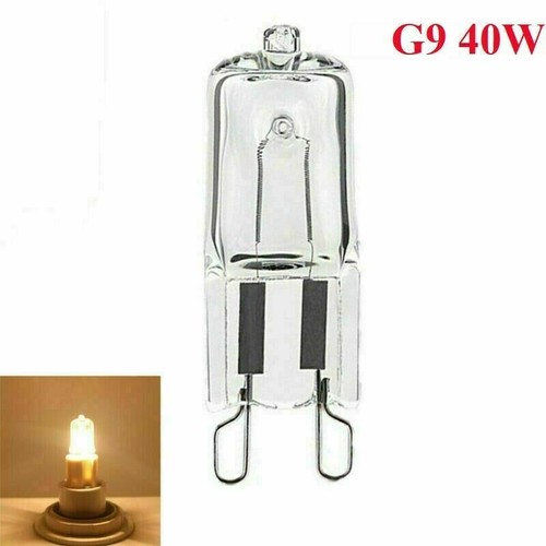 10/ 20 G9 Halogen Bulbs 50W 40W 25W 60W 220V Capsule Replace LED Lamp Warm White - Picture 10 of 18