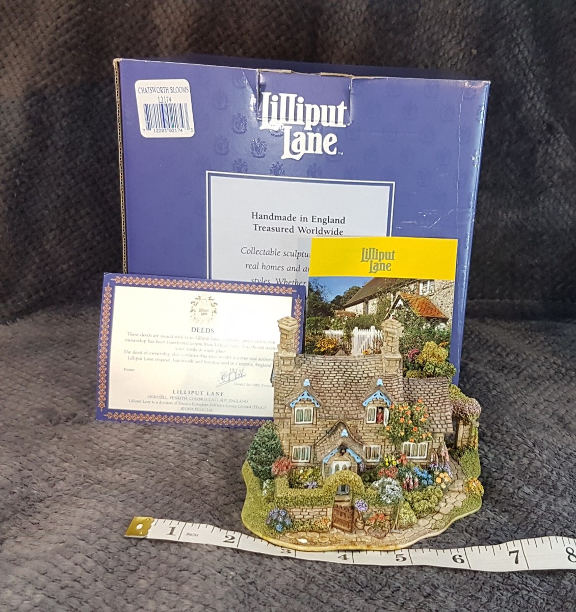 リリパットレーン Chatsworth Blooms Amazon.co.jp: Lilliput Lane Honeysuckle Cottage 1992 L0250