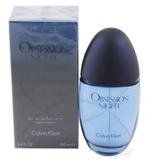 Obsession Night By Calvin Klein 3.4oz/100ml Edp For Women New In Box