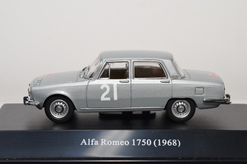 B21 1:43 STARLINE STSS008 ALFA ROMEO 1750 TULIP RALLY 1971 GREY MIB - Picture 3 of 19