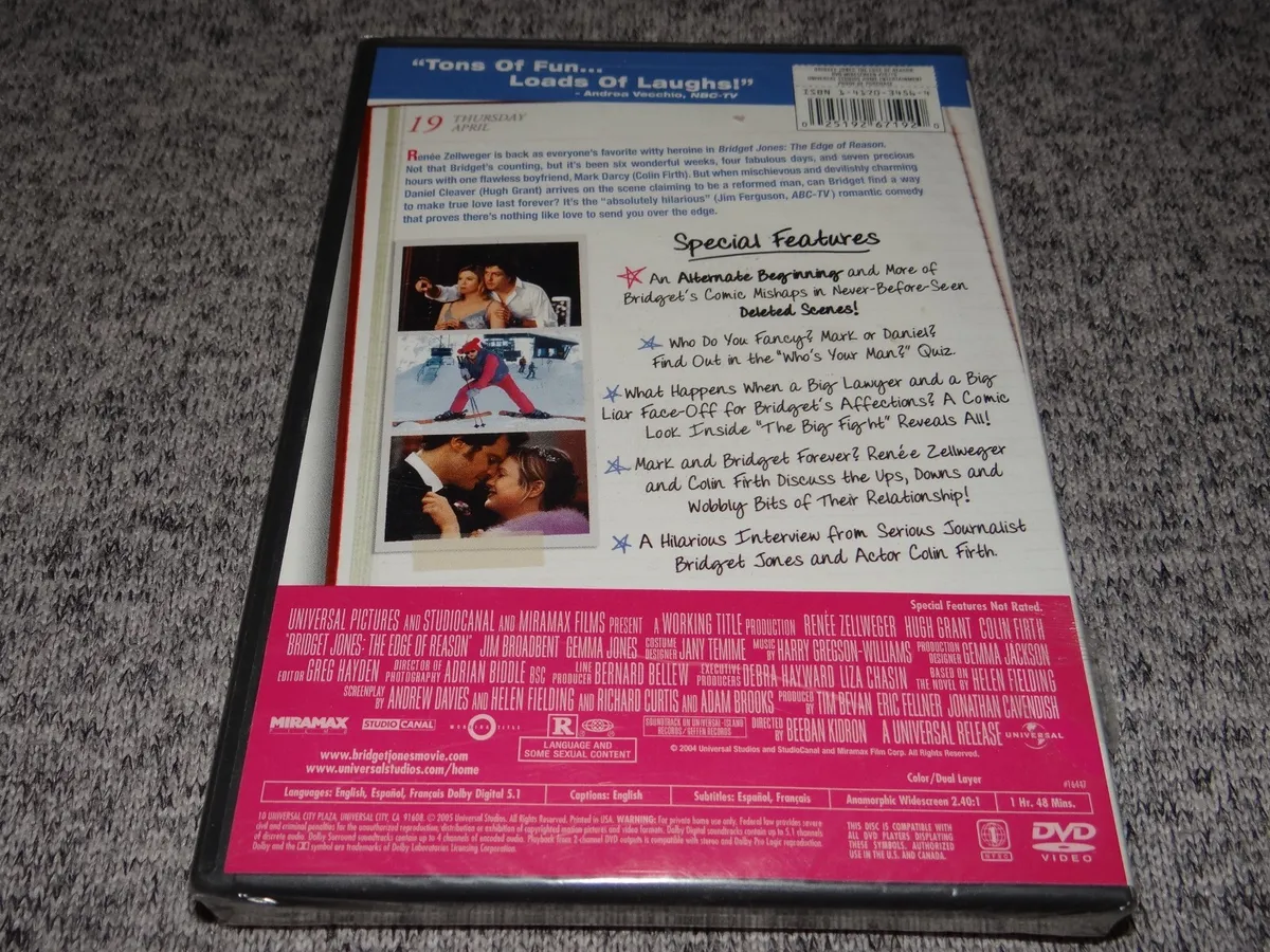 Bridget Jones - The Edge of Reason (Widescreen Edition) - DVD - dvd8  25192671920