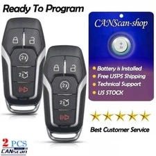 2 For 2016 2017 2018 Lincoln MKX Keyless Entry Car Remote Smart Prox Key Fob