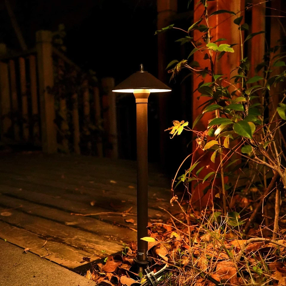 Pathway Light 6 Pack Low Voltage Halogen Outdoor Landscape Lighting Decor - Image 3 of 4