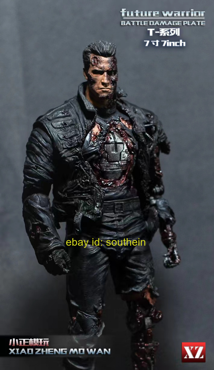 Xiaozheng Model Plays Terminator 3 T850 Battle Damage Xiaozheng Model Plays Terminator 3 T850 Battle Damage