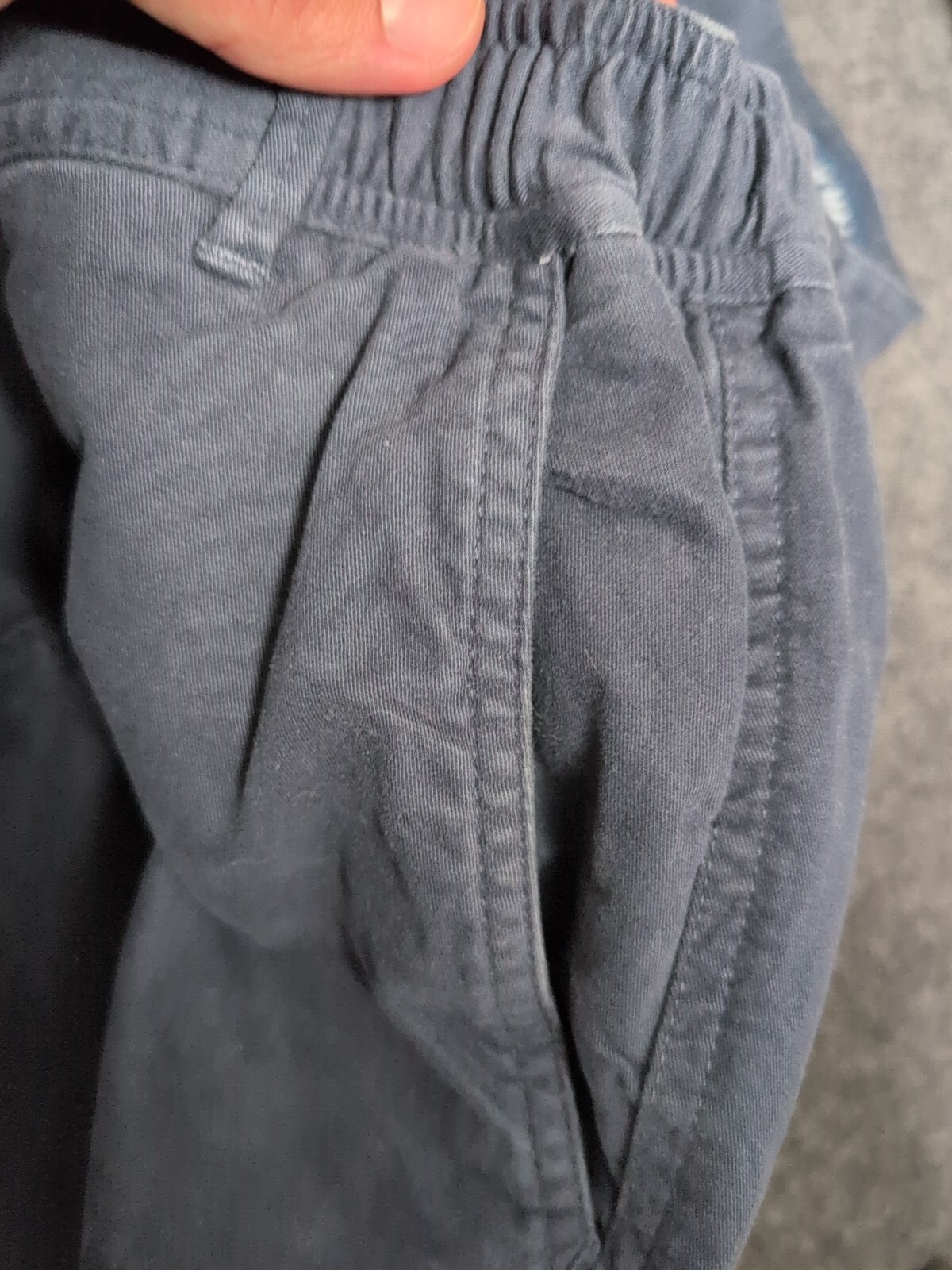 MEN'S MR MARVIS NAVY BLUE CHINO SHORTS, "THE COSMICS" SIZE SMALL (S) image 5