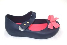 TODDLER 31297 MINI MELISSA ULTRAGIRL BOW SP 52672 BLUE/PINK FLATS SHOE