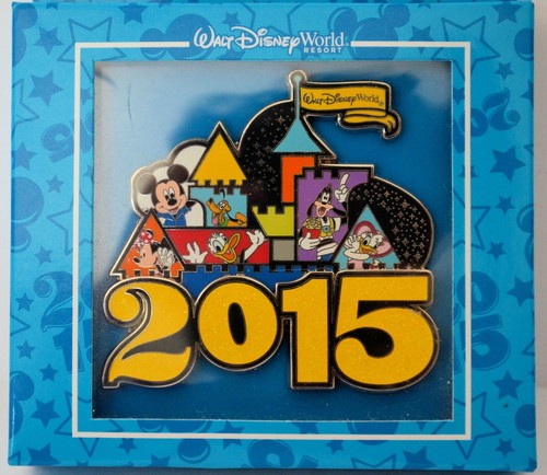 Disney 2015 Jumbo Pin Tree Animal Kingdom Le 500 Super Rare Fundraising Donate - Picture 3 of 7