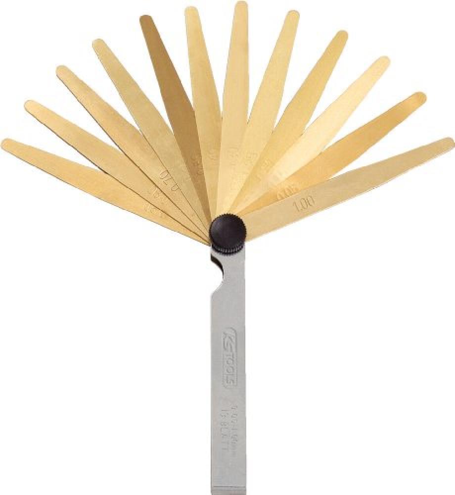 KS Tools 300.0613 Spessimetro in Rame Antimagnetico, 20 Lame, 0.05-1 mm - NUOVO