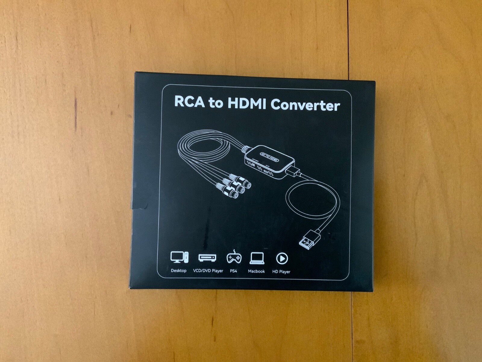 RCA to HDMI converter