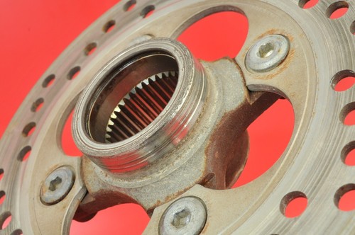 1986 1987 Honda TRX250R TRX 250R 250 R Rear Brake Rotor Mount NICE OEM - Picture 7 of 13