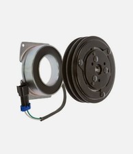 Omega York 210 Clutch Leaf Type 2 Grooves 152mm Dia 2-wire Coil 12v 22-11295-am