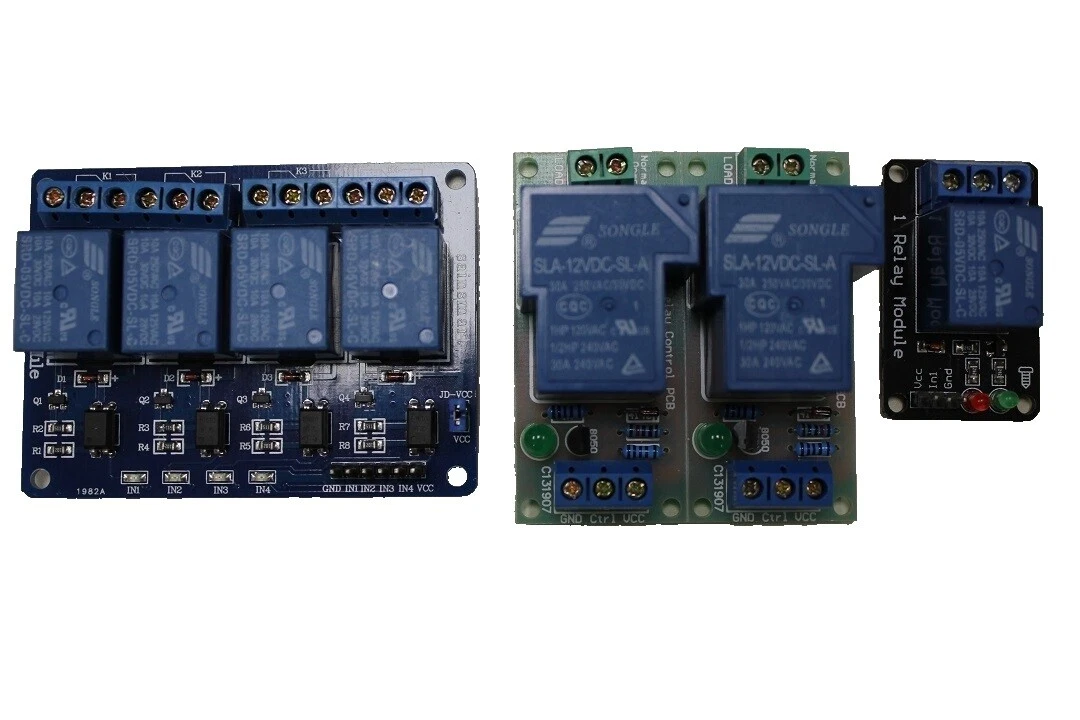 Los módulos de Relé Arduino y tableros