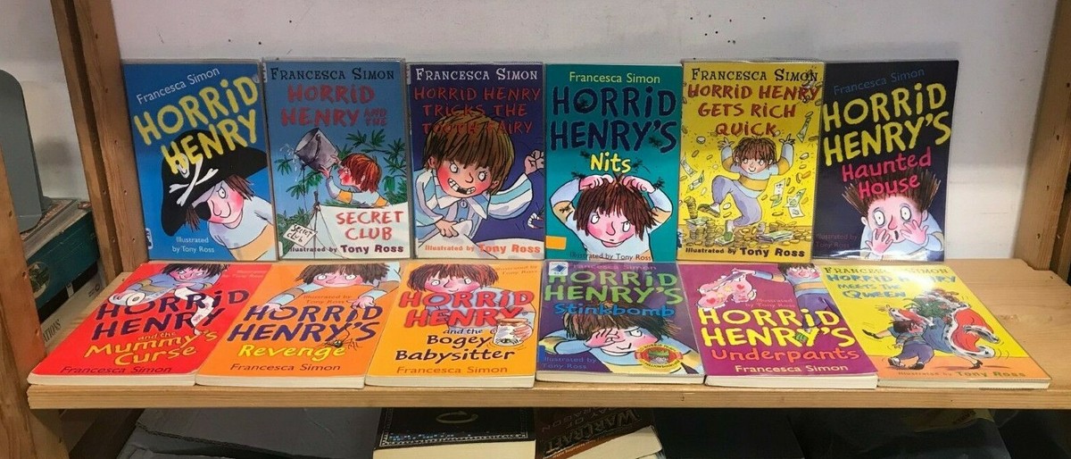 Horrid Henry series: Books 1-24 by Francesca Simon: Complete set