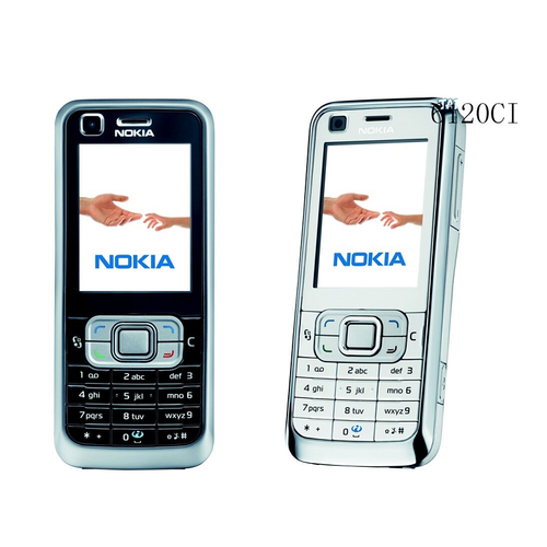 Original ontgrendeld Nokia 6120 classic symbian os v9.2 mobiele telefoon 2.0 in - 第 1/13 張圖片