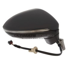 Wing Door Mirror Volkswagen Touran 5T 2015-2021 Electric Drivers Side Primed