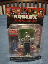 Roblox Toy Jailbreak SECRET AGENT With Exclusive Virtual Item New Sealed 