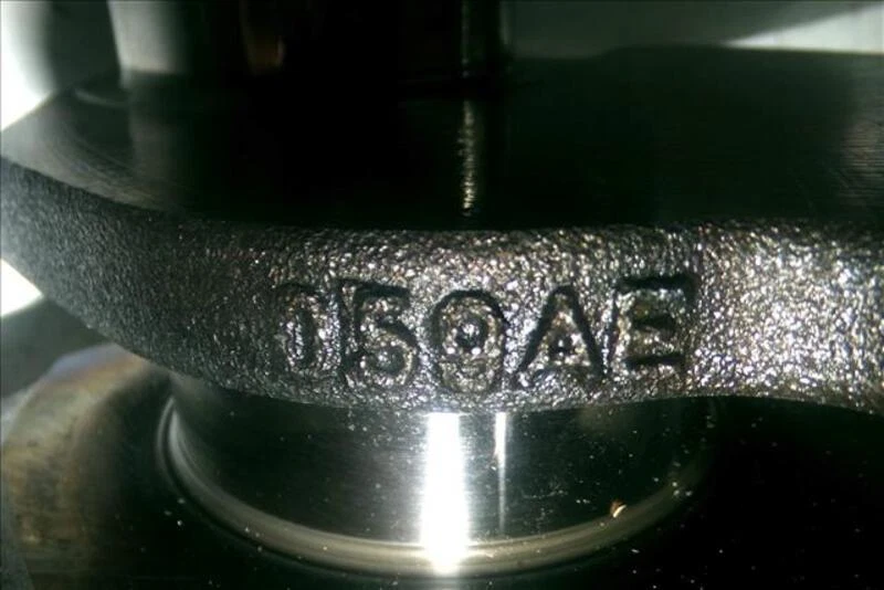 059101AE 059AE 74149 crankshaft for VOLKSWAGEN TOUAREG 3.0 TDI V6 2007 - Image 4 of 4