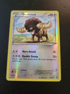 Pokemon Card 2011 Black & White - Bouffalant 90/114 Reverse Holo