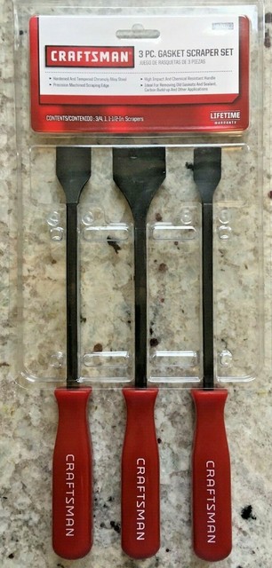 Craftsman 3 Pc. Gasket Scraper Set 9 - 47493 for sale online | eBay