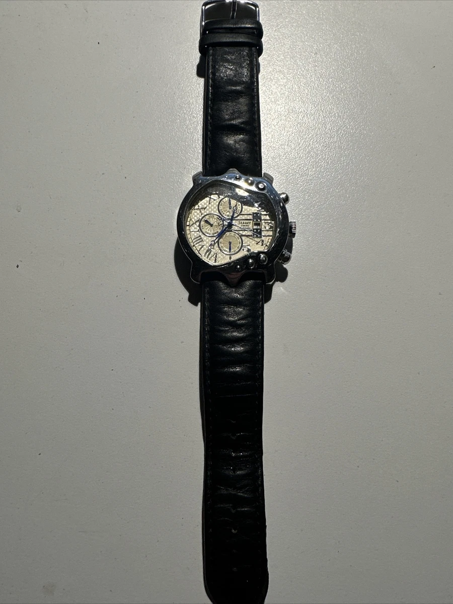 Stauer Day Date Month 27 Jewels Automatic Watch model 18311