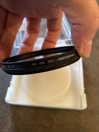 Heliopan Polfilter Circular ES 77 2.5x for Digital & Analog Rotating Lens Filter - Picture 5 of 7