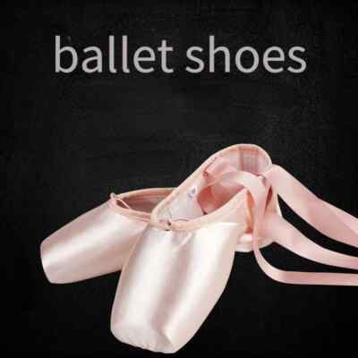 Ballet Dance Shoes Women Pointe Shoes Girls Practice Satin