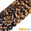 thumbnail 1  - 4mm 6mm 8mm 10mm Tiger&#039;s Eye Natural Gemstone Round Beads For Jewelry Making 15&#034;