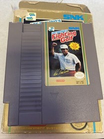 Lee Trevino's Fighting Golf (Nintendo NES) Complete in Box 