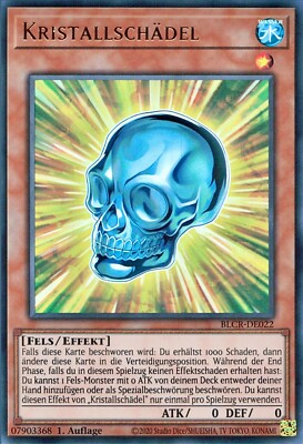 Yu-Gi-Oh! Battles of Legend: Crystal Revenge BLCR-DE Einzelkarten - deutsch