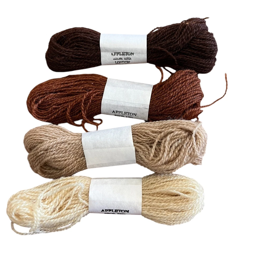 Needlepoint Wool Lot of 4 Appleton Bros Ltd London England Color 187 767 901 692 - Image 2 of 2