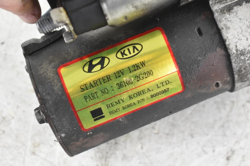 Б/у стартер подходит: 2015 Kia Sportage класса A - Изображение 4 из 4
