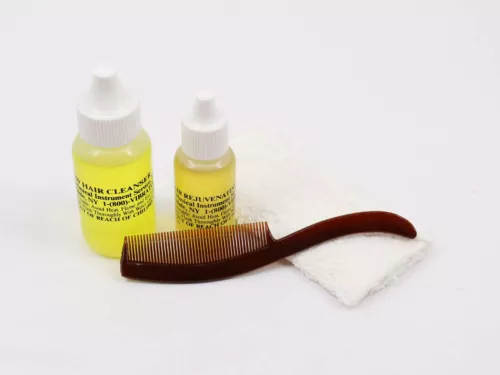 Bow Hair Rejuvenation Kit for Violin/Viola/Cello/Bass Bow Cleaning & Restoration