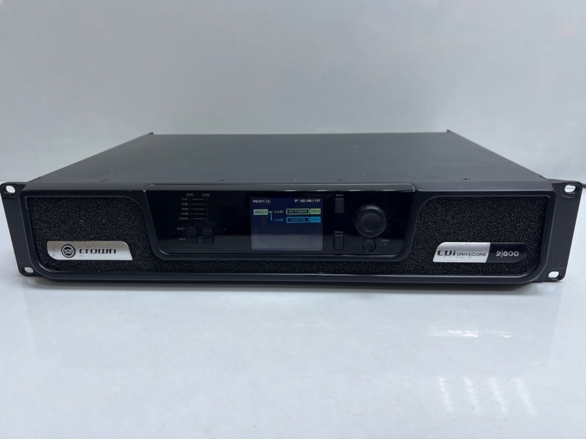 Crown CDi 2|600 DriveCore 2-Channel DriveCore Series Power