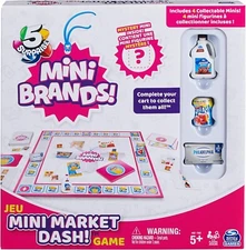 Mini Brands Mini Market Dash Game with Mystery Mini Inside by Spin Master